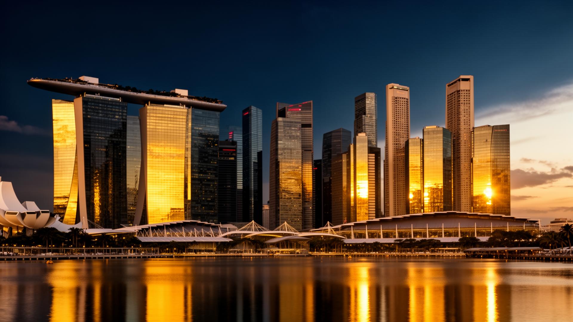 Singapore skyline